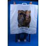 Duvet  bag-- plastic- gold printed  50pcs big size with handle 