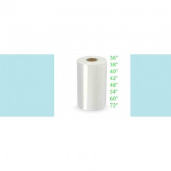 Polythene Rolls (king) -  54'' clear/clear net14kg 
