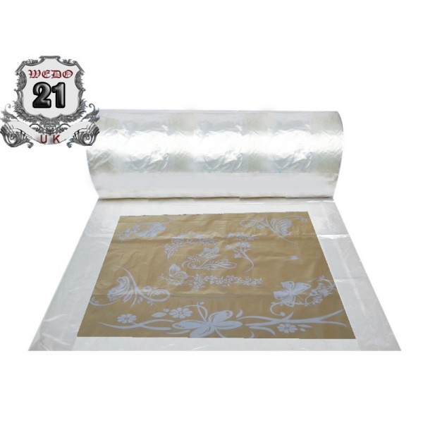 Butterfly  Printed Polythene Rolls - class - 40" 15KG