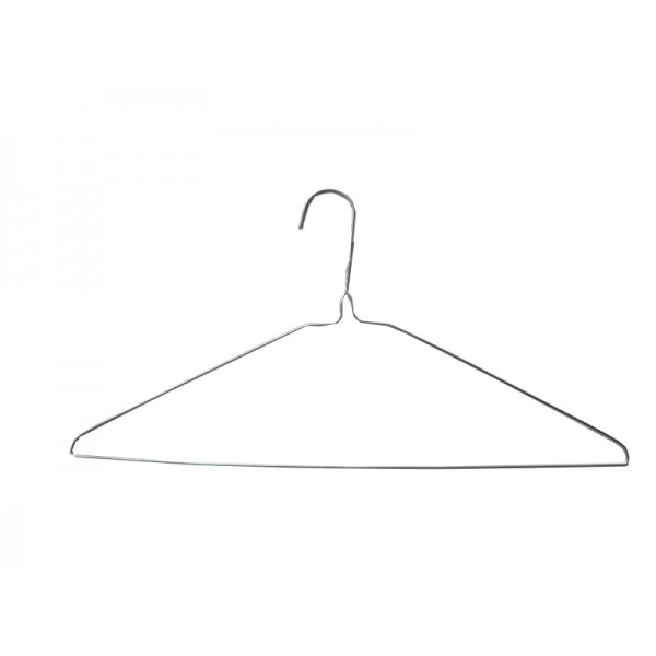 Shinning 16" Galvanized  Swan Suit Hanger -13G KING