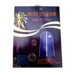 Nonwovens Garment Zip-up Cover Suit (dark blue) 12pcs   40"/54"