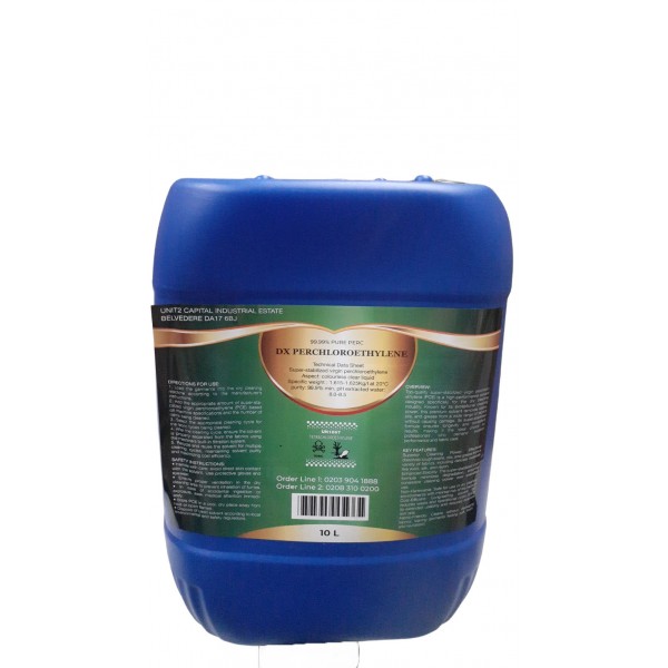 DX perchloroethylene --99.99% pure perc   Made in the UK 1L min order 10L