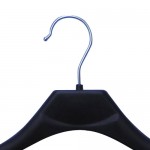 Suit Hanger(Plastic-black/bar)-RA44-per70 