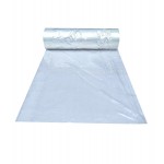 Clear/clear Snowflake Printed Polythene Rolls - class - 54in 10KG