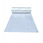 Clear/clear Snowflake Printed Polythene Rolls - class - 54in 10KG